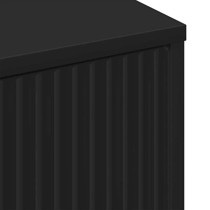 Casa si Gradina - Mobilier - Mobilier baie - Corpuri baie - Dulap de Baie Pe perete Negru 39 x 23.5 x 65 cm Lemn compozit - Infinity.ro