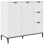 Casa si Gradina - Mobilier - Comode si corpuri - Comode - Bufet cu sertar Alb 89.5 x 33 x 82 cm Lemn compozit - Infinity.ro