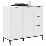 Casa si Gradina - Mobilier - Comode si corpuri - Comode - Bufet cu sertar Alb 89.5 x 33 x 82 cm Lemn compozit - Infinity.ro