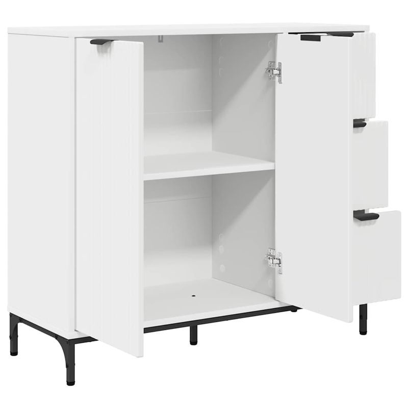 Casa si Gradina - Mobilier - Comode si corpuri - Comode - Bufet cu sertar Alb 89.5 x 33 x 82 cm Lemn compozit - Infinity.ro