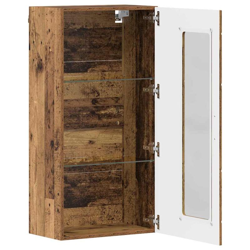 Casa si Gradina - Mobilier - Seturi de mobilier - Seturi living - Cabinet suspendat Lemn vechi 55 x 29 x 100 cm Lemn compozit - Infinity.ro