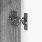 Casa si Gradina - Mobilier - Mobilier baie - Corpuri baie - Dulap de Baie TULUM sonoma gri 37 x 31.5 x 203 cm Lemn compozit - Infinity.ro