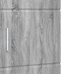 Casa si Gradina - Mobilier - Mobilier baie - Corpuri baie - Dulap de Baie TULUM sonoma gri 37 x 31.5 x 203 cm Lemn compozit - Infinity.ro