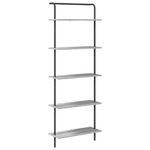 Casa si Gradina - Mobilier - Biblioteci si rafturi - Biblioteci - Raft pentru carti sonoma gri 60 x 24 x 168 cm Lemn compozit - Infinity.ro
