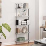 Casa si Gradina - Mobilier - Biblioteci si rafturi - Biblioteci - Raft pentru carti sonoma gri 60 x 24 x 168 cm Lemn compozit - Infinity.ro