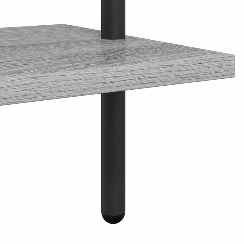 Casa si Gradina - Mobilier - Biblioteci si rafturi - Biblioteci - Raft pentru carti sonoma gri 60 x 24 x 168 cm Lemn compozit - Infinity.ro