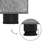 Casa si Gradina - Mobilier - Seturi de mobilier - Seturi living - Bufet cu raft sonoma gri 55.5 x 29 x 100 cm Lemn compozit - Infinity.ro