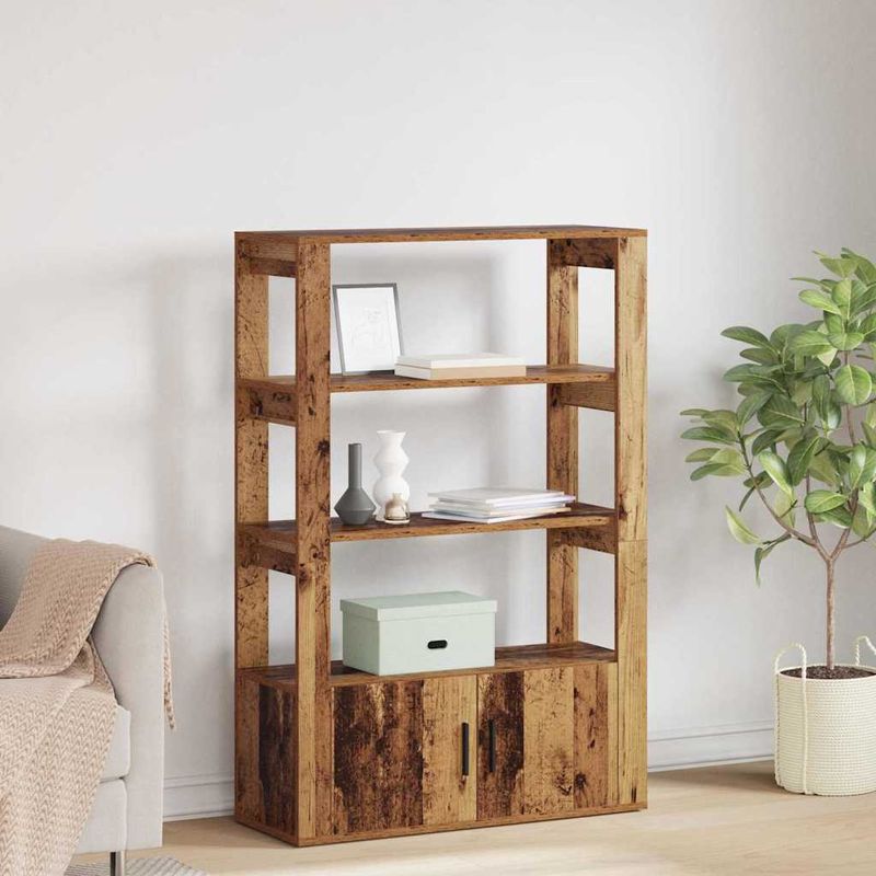 Casa si Gradina - Mobilier - Comode si corpuri - Comode - Bufet Lemn vechi 30 x 80 x 119.5 cm Lemn compozit - Infinity.ro