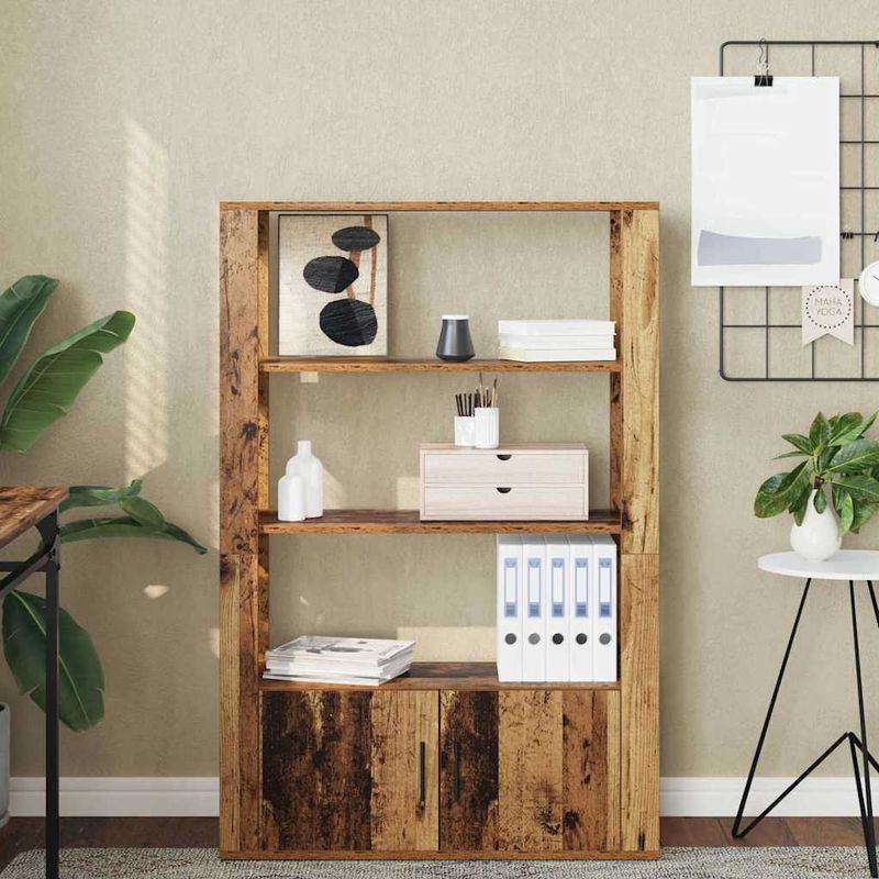 Casa si Gradina - Mobilier - Comode si corpuri - Comode - Bufet Lemn vechi 30 x 80 x 119.5 cm Lemn compozit - Infinity.ro