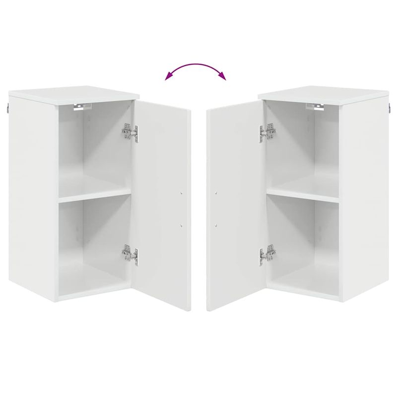 Casa si Gradina - Mobilier - Mobilier baie - Corpuri baie - Dulap de Baie Alb foarte lucios 30 x 31.5 x 61 cm Lemn compozit - Infinity.ro