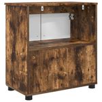 Casa si Gradina - Mobilier - Mobilier baie - Corpuri baie - Dulap de Baie Stejar afumat 61 x 35 x 64 cm Lemn compozit - Infinity.ro