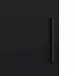 Casa si Gradina - Mobilier - Mobilier baie - Corpuri baie - Dulap de Baie cu raft Negru 61 x 35 x 64 cm Lemn compozit - Infinity.ro