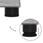 Casa si Gradina - Mobilier - Mobilier baie - Corpuri baie - Dulap de Baie sonoma gri 76.5 x 35 x 64 cm Lemn compozit - Infinity.ro