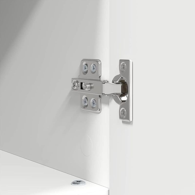 Casa si Gradina - Mobilier - Mobilier baie - Corpuri baie - Dulap de Baie cu raft cu usa Alb 30 x 35 x 95 cm Lemn compozit - Infinity.ro