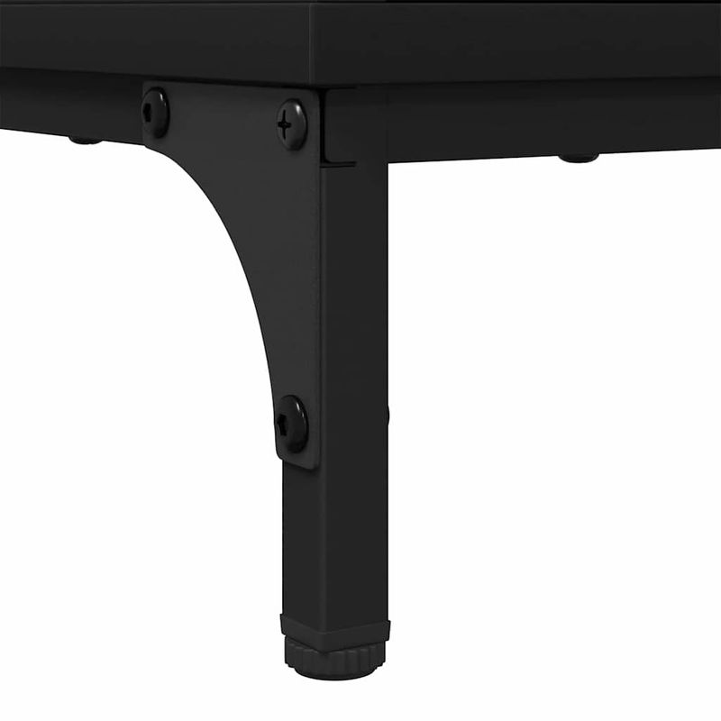 Casa si Gradina - Mobilier - Mobilier baie - Comode baie - Comoda pentru Chiuveta de Baie cu usa Negru 60.5 x 33.5 x 61 cm - Infinity.ro