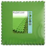 Casa si Gradina - Gradina si terasa - Piscine si accesorii - Accesorii piscine - Bestway Protectii de podea piscina Flowclear, 9 buc., verde, 5,47 m² - Infinity.ro