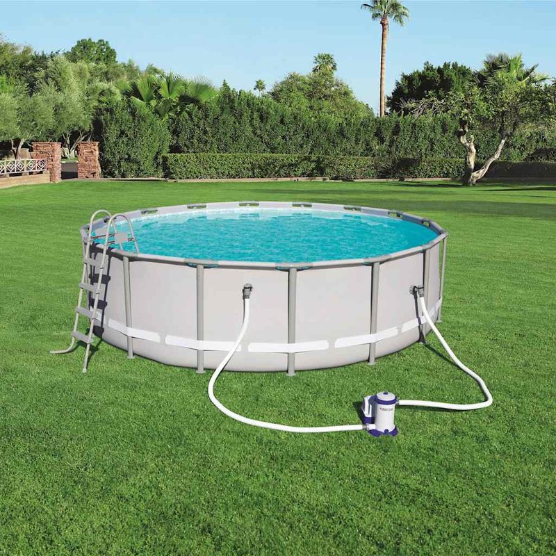 Casa si Gradina - Gradina si terasa - Piscine si accesorii - Accesorii piscine - Bestway Pompa de filtrare pentru piscina Flowclear, 9463 L/h - Infinity.ro