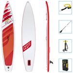 Sport si Outdoor - Sporturi acvatice - Sporturi pe placa - Surf - Bestway Set SUP Hydro-Force Fastblast Tech, 381x76x15 cm - Infinity.ro
