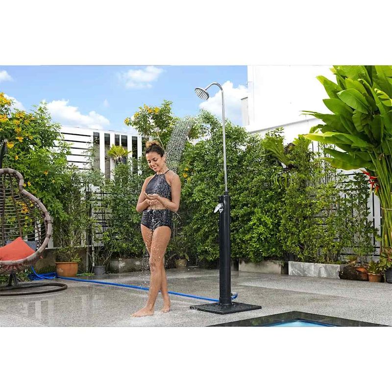 Casa si Gradina - Gradina si terasa - Piscine si accesorii - Accesorii piscine - Bestway Dus de exterior Solar Flow, negru, 8 L - Infinity.ro