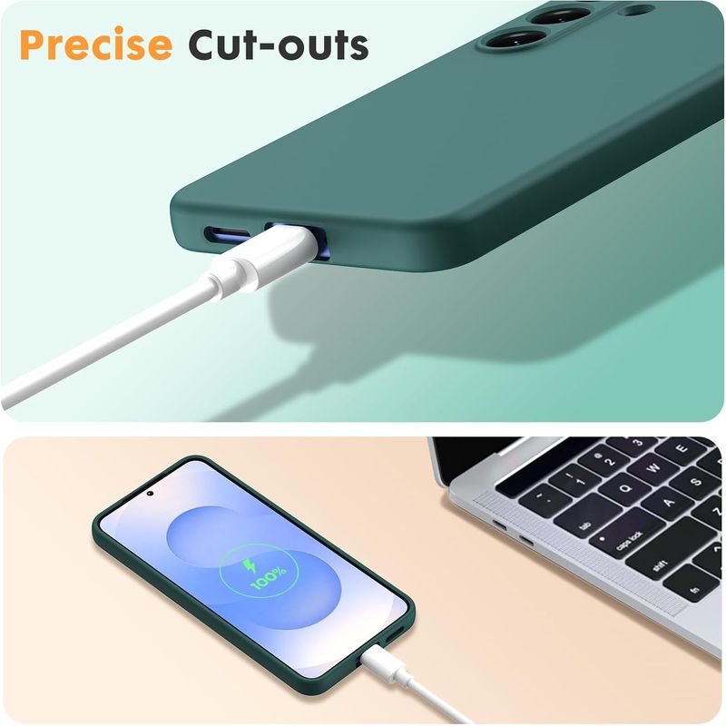 Laptop, Telefoane si Tablete - Telefoane mobile si accesorii - Accesorii Telefoane - Huse telefoane - Husa Soft Touch, slim, ALC Mobile, anti soc, compatibila cu Samsung Galaxy A26, Verde Inchis Tpu - Infinity.ro
