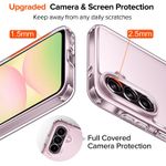 Laptop, Telefoane si Tablete - Telefoane mobile si accesorii - Accesorii Telefoane - Huse telefoane - Pachet 2 in 1 – Folie Sticla Securizata + Husa Anti Soc Tranaparent, Compatibil cu Samsung Galaxy A56 - Infinity.ro