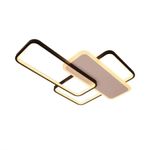 Casa si Gradina - Corpuri si surse de iluminat - Lustre si pendule - Lustra LED cu telecomanda CAROLINA , 75W, 3 Elemente, lumina Rece/Calda/Neutra, Dimabila, Negru - Infinity.ro