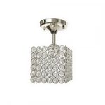 Casa si Gradina - Corpuri si surse de iluminat - Lustre si pendule - Lustra Catrina, 1xE27, Crom, Metal si Cristal - Infinity.ro