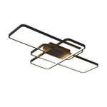 Casa si Gradina - Corpuri si surse de iluminat - Lustre si pendule - Lustra LED cu telecomanda AXIS, 96W, 3 Elemente,, lumina Rece/Calda/Neutra, Dimabila, Negru - Infinity.ro