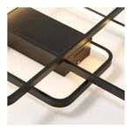 Casa si Gradina - Corpuri si surse de iluminat - Lustre si pendule - Lustra LED cu telecomanda AXIS, 96W, 3 Elemente,, lumina Rece/Calda/Neutra, Dimabila, Negru - Infinity.ro
