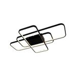 Casa si Gradina - Corpuri si surse de iluminat - Lustre si pendule - Lustra LED cu telecomanda AXIS, 96W, 3 Elemente,, lumina Rece/Calda/Neutra, Dimabila, Negru - Infinity.ro