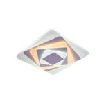 Casa si Gradina - Corpuri si surse de iluminat - Lustre si pendule - Lustra LED FLORENSIA, 30W, lumina Rece/Calda/Neutra, Alb - Infinity.ro