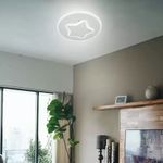 Casa si Gradina - Corpuri si surse de iluminat - Lustre si pendule - Lustra LED HEATH STEA, 30W, Diametru 20cm, lumina Neutra, Alb - Infinity.ro