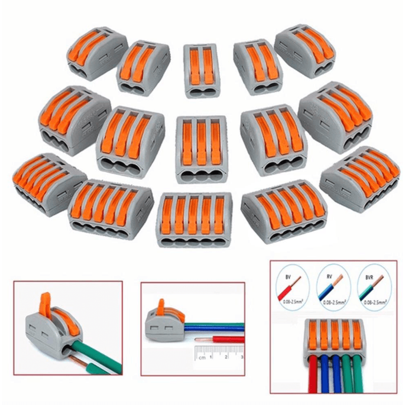 Casa si Gradina - Corpuri si surse de iluminat - Lustre si pendule - Conector pentru Lustra / Oglinda LED - Rapid, 2 Poli, Instalare Fara Surub - Infinity.ro