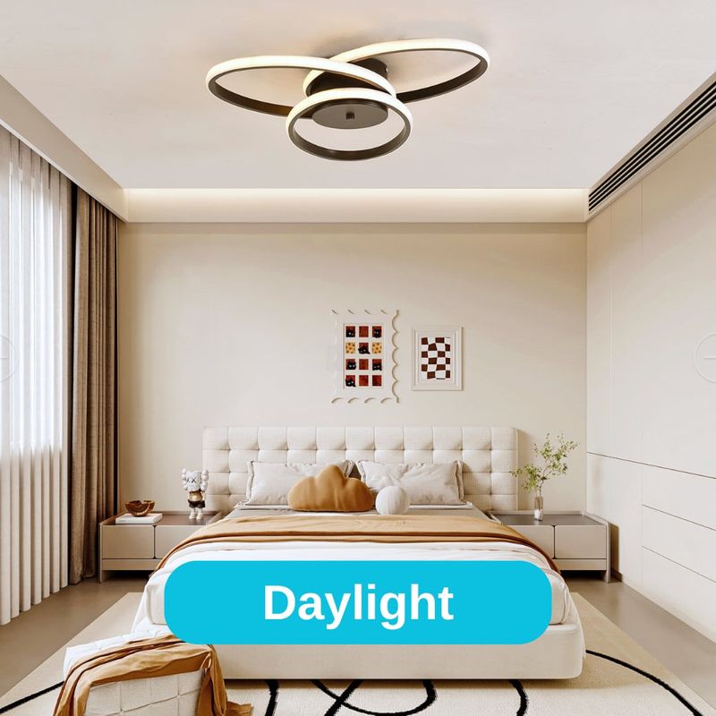 Casa si Gradina - Corpuri si surse de iluminat - Lustre si pendule - Lustra LED cu telecomanda ECATERINA 59W - Infinity.ro
