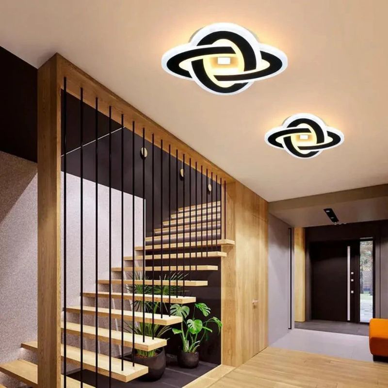 Casa si Gradina - Corpuri si surse de iluminat - Lustre si pendule - Lustra LED SOPHIE, 53W, lumina Rece/Calda/Neutra, Negru - Infinity.ro