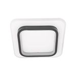 Casa si Gradina - Corpuri si surse de iluminat - Lustre si pendule - Lustra LED Khai 20W Alb Negru - Infinity.ro