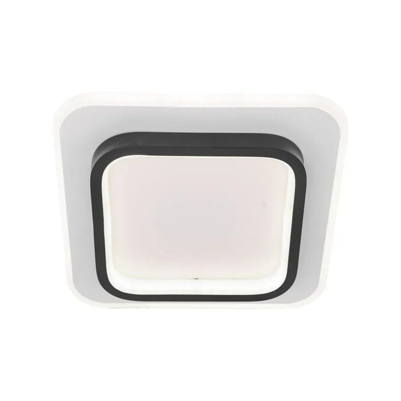 Casa si Gradina - Corpuri si surse de iluminat - Lustre si pendule - Lustra LED Khai 20W Alb Negru - Infinity.ro