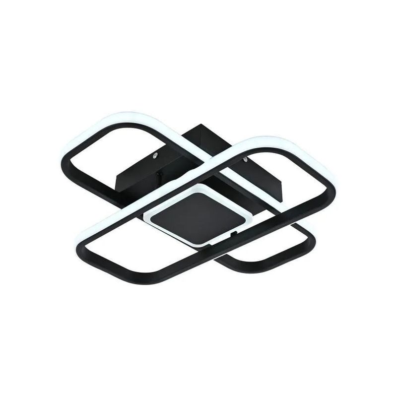 Casa si Gradina - Corpuri si surse de iluminat - Lustre si pendule - Lustra LED cu telecomanda ANICA, 120W, 2 Elemente, lumina Rece/Calda/Neutra, Dimabila, Alb - Infinity.ro