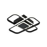 Casa si Gradina - Corpuri si surse de iluminat - Lustre si pendule - Lustra LED cu telecomanda ANICA, 120W, 2 Elemente, lumina Rece/Calda/Neutra, Dimabila, Alb - Infinity.ro