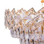 Casa si Gradina - Corpuri si surse de iluminat - Lustre si pendule - Candelabru Cristal WINDSOR Supremo 16xE27, Diametru 80cm, Auriu Lucios, Inaltime Reglabila - Infinity.ro