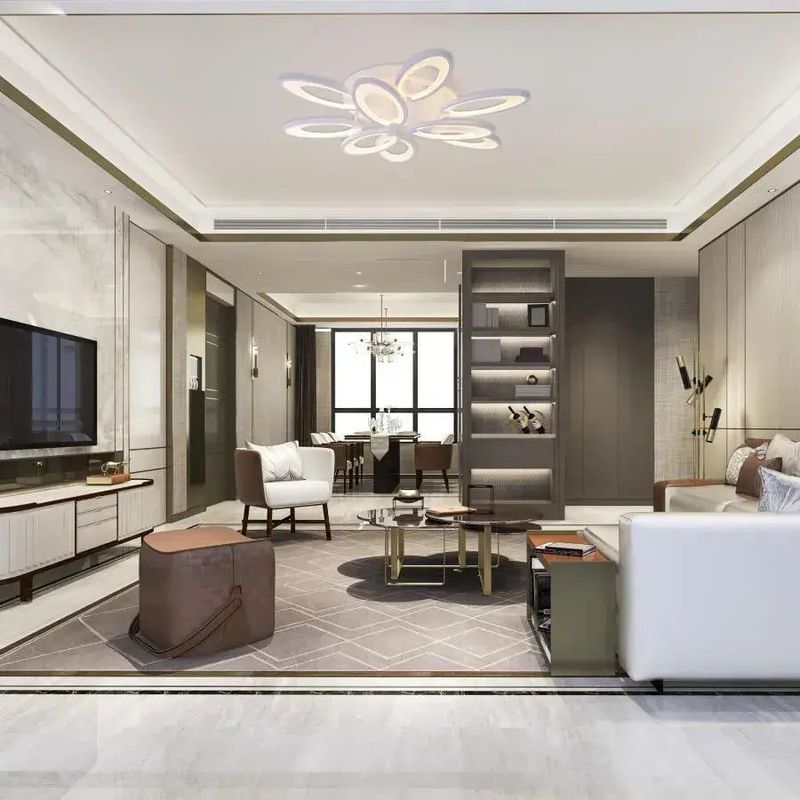 Casa si Gradina - Corpuri si surse de iluminat - Lustre si pendule - Lustra LED cu telecomanda SUNFLOWER, 98W, 9 Elemente, lumina Rece/Calda/Neutra, Dimabila, Alb - Infinity.ro