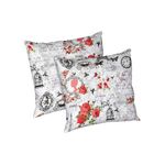 Casa si Gradina - Textile si covoare - Perne si pilote - Perne - Set 2 perne Romance, microfibra matlasata, 70x70 cm - Infinity.ro