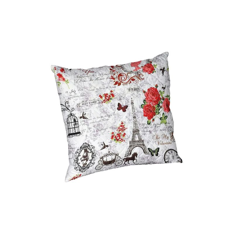 Casa si Gradina - Textile si covoare - Perne si pilote - Perne - Set 2 perne Romance, microfibra matlasata, 70x70 cm - Infinity.ro