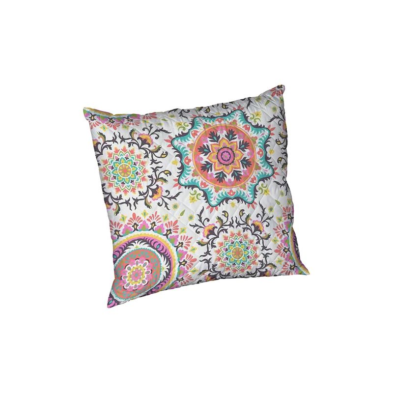 Casa si Gradina - Textile si covoare - Perne si pilote - Perne - Set 2 perne Kantha, microfibra matlasata Alcam, 70x70 cm - Infinity.ro