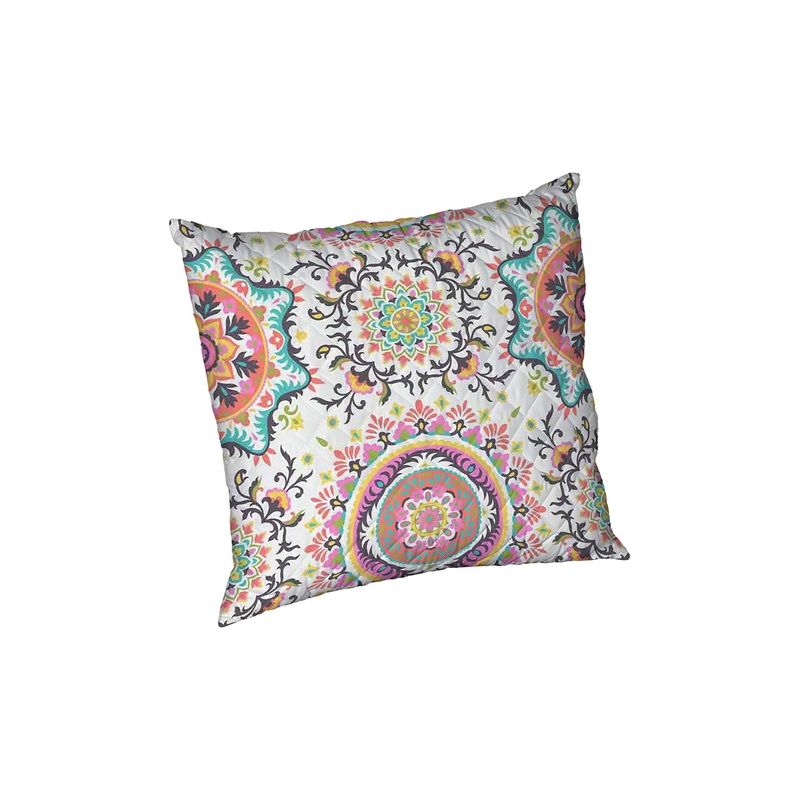 Casa si Gradina - Textile si covoare - Perne si pilote - Perne - Set 2 perne Kantha, microfibra matlasata Alcam, 70x70 cm - Infinity.ro