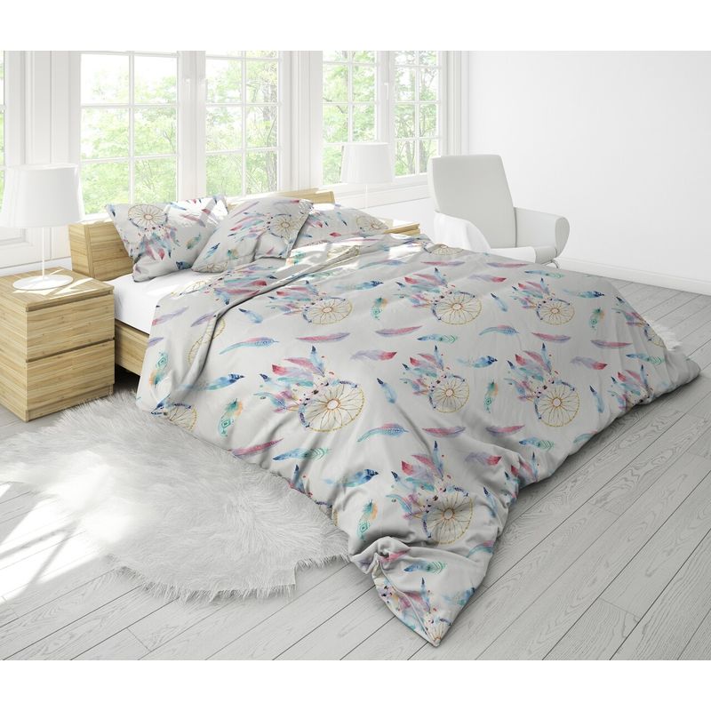 Casa si Gradina - Textile si covoare - Perne si pilote - Pilote - Set Alcam 2 perne microfibra 50x70 cm si pilota matlasata 200x220 cm, Dream Catcher - Infinity.ro