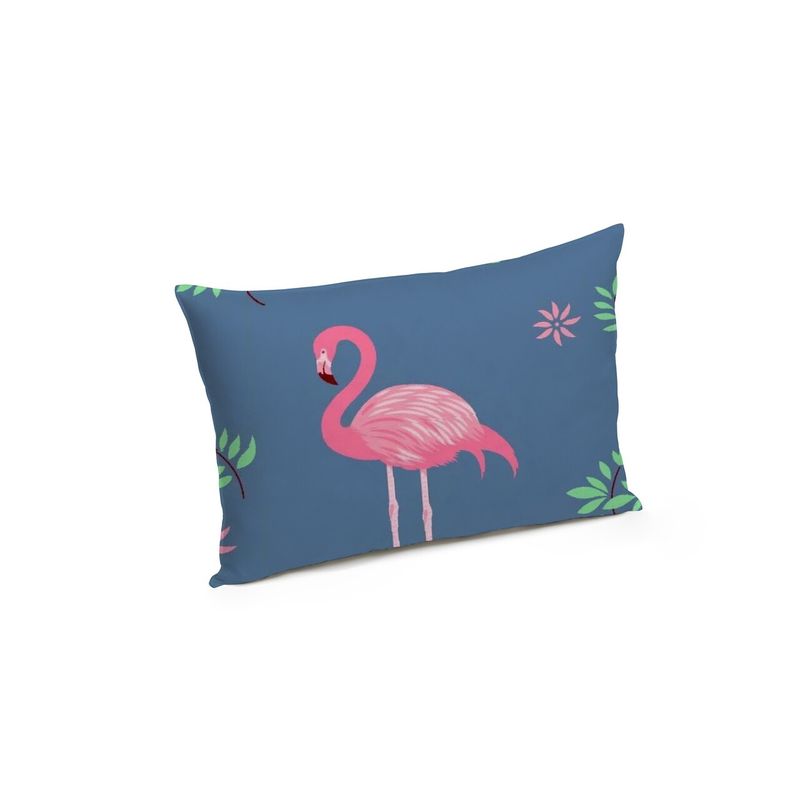Casa si Gradina - Textile si covoare - Perne si pilote - Pilote - Set Alcam 2 perne microfibra 50x70 cm si pilota matlasata 180x200 cm, Pink Flamingo - Infinity.ro