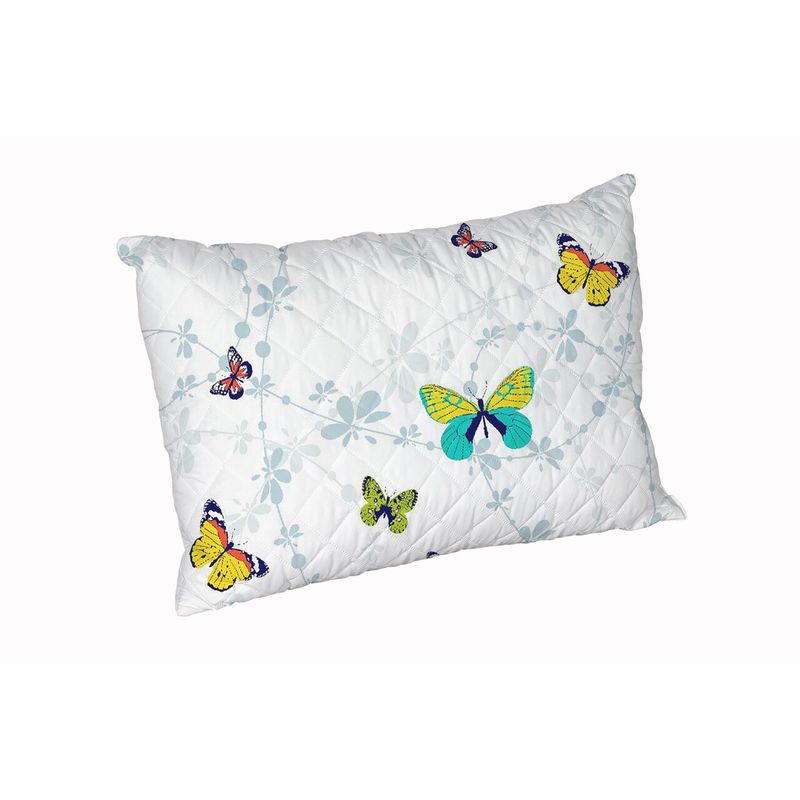 Casa si Gradina - Textile si covoare - Perne si pilote - Perne - Set 2 perne Papillons, microfibra matlasata Alcam, 50x70 cm - Infinity.ro