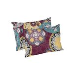 Casa si Gradina - Textile si covoare - Perne si pilote - Perne - Set 2 perne Mandala, microfibra matlasata Alcam, 50x70 cm - Infinity.ro