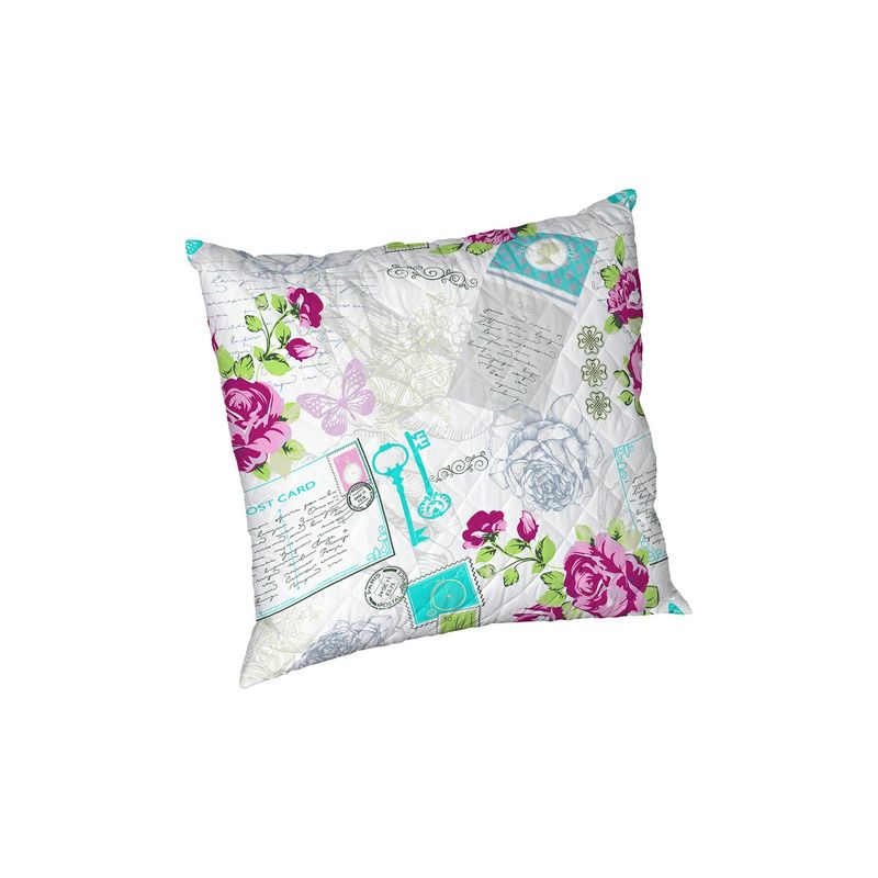 Casa si Gradina - Textile si covoare - Perne si pilote - Perne - Set 2 perne Rose, microfibra matlasata Alcam, 70x70 cm - Infinity.ro